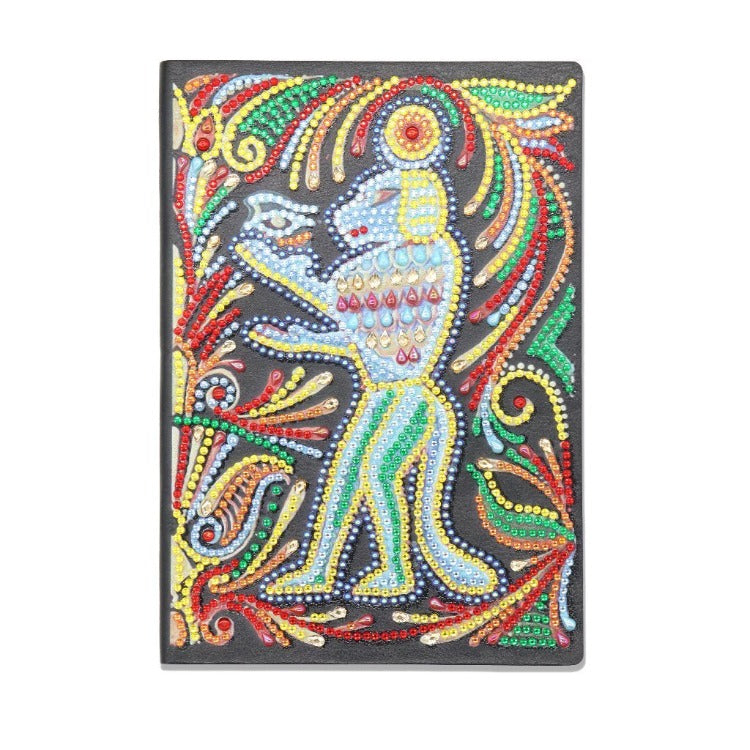 A5 5D Notebook DIY Part Special Shape Rhinestone Diary Book | Dog【diamondpaintingsart】