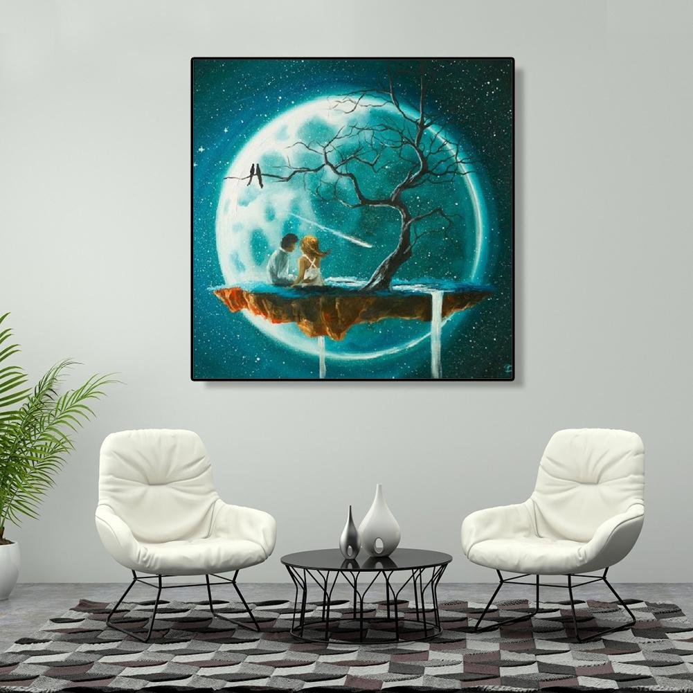 Diamond Painting - Full Round - Romantic Moon