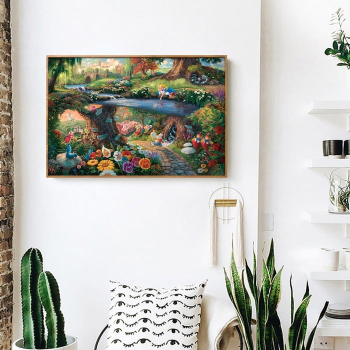 Hand Painted Picture Adults Children Gifts Abstract Acrylic Paint by Numbers