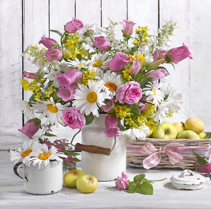 Diamond Painting - Full Round - Flower 2