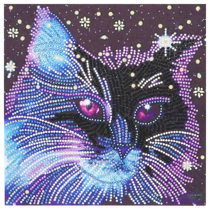 This is DIY diamond painting, not finished, and you need to finish it yourself.