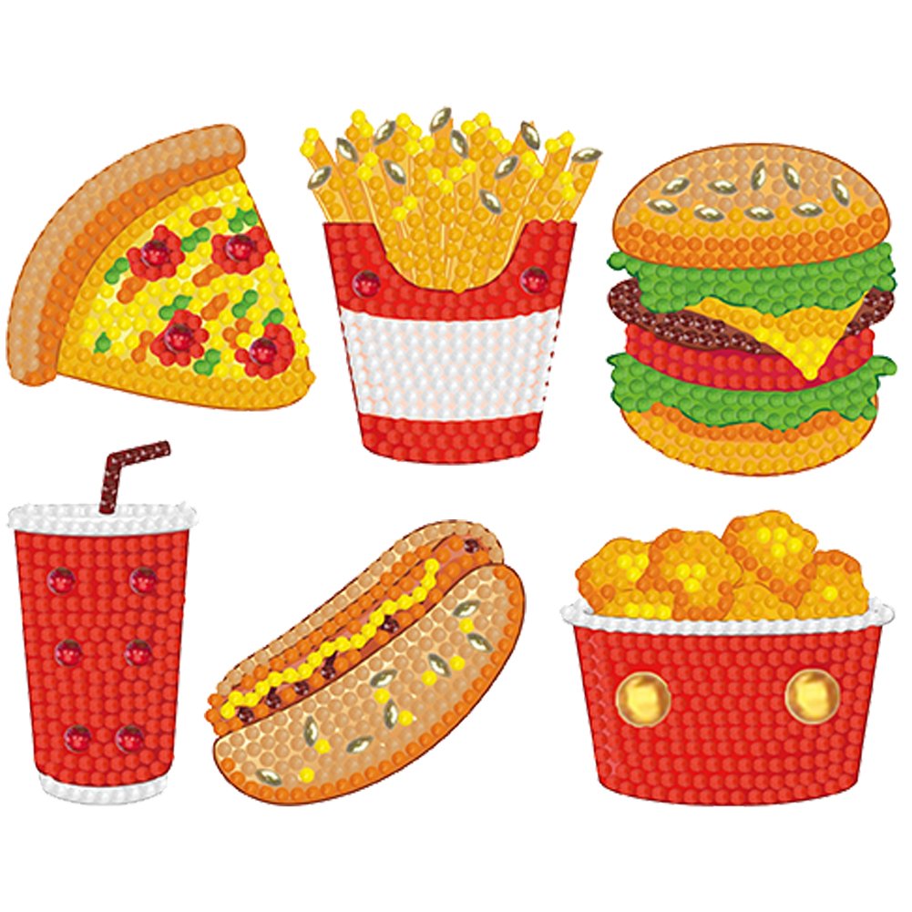 Diamond Painting Stickers Kits 5D DIY Cartoon Handmade Mosaic
