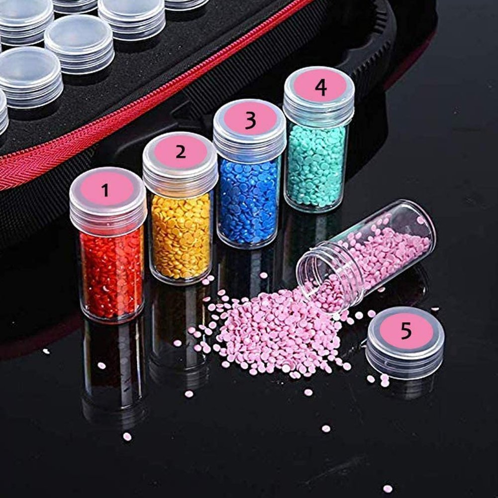 Diamond Painting Tool Kit - Pen Glue Storage Box Mesh Bag Sets