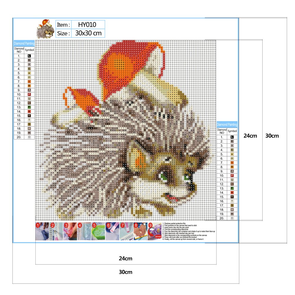 Diamond Painting - Full Round - Hedgehog
