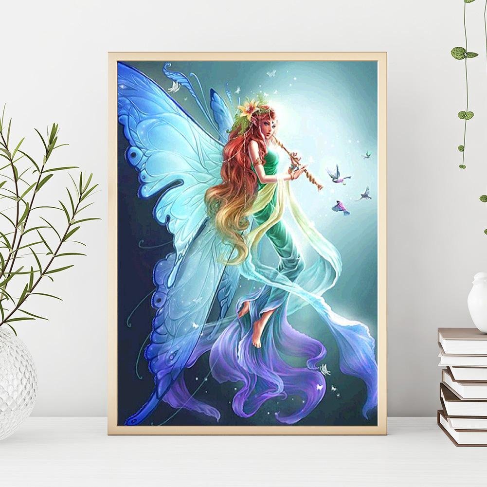 5D DIY Diamond Painting Kit - Full Round - Butterfly Beauty