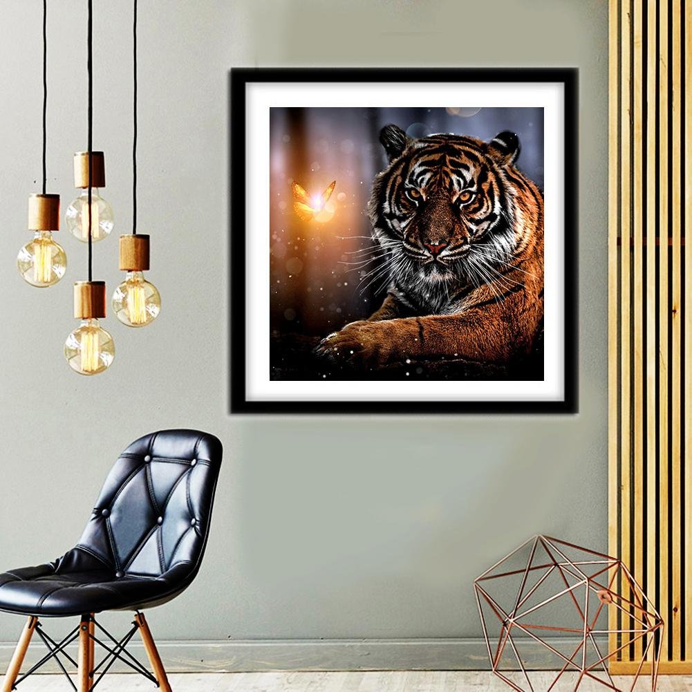 Diamond Painting - Full Round - Novelty Tiger B