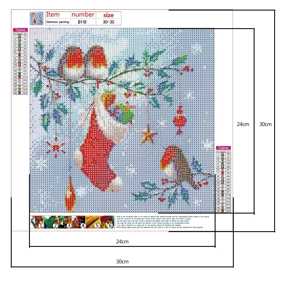 Diamond Painting - Full Round - Christmas Bird