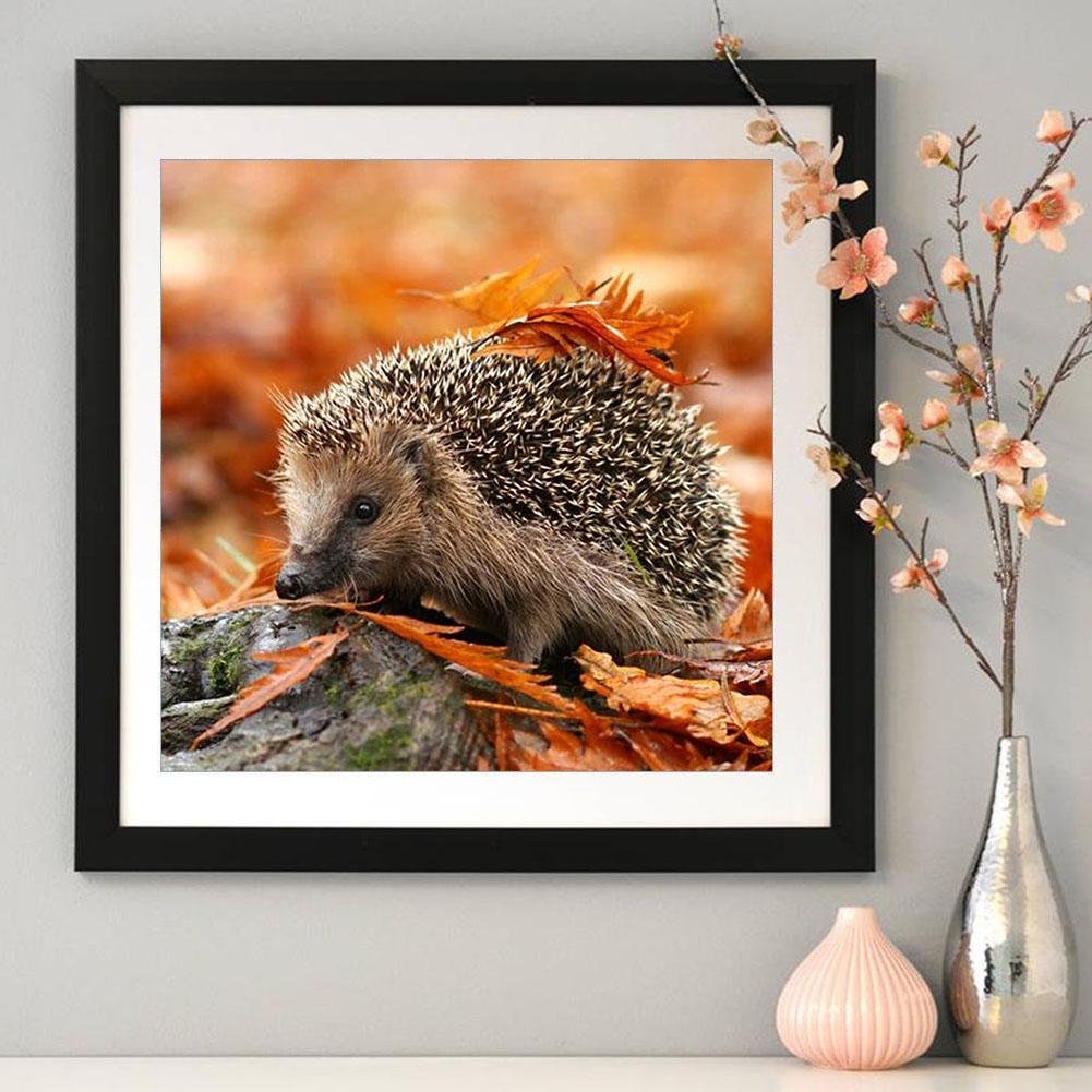 Diamond Painting - Full Round - Hedgehog