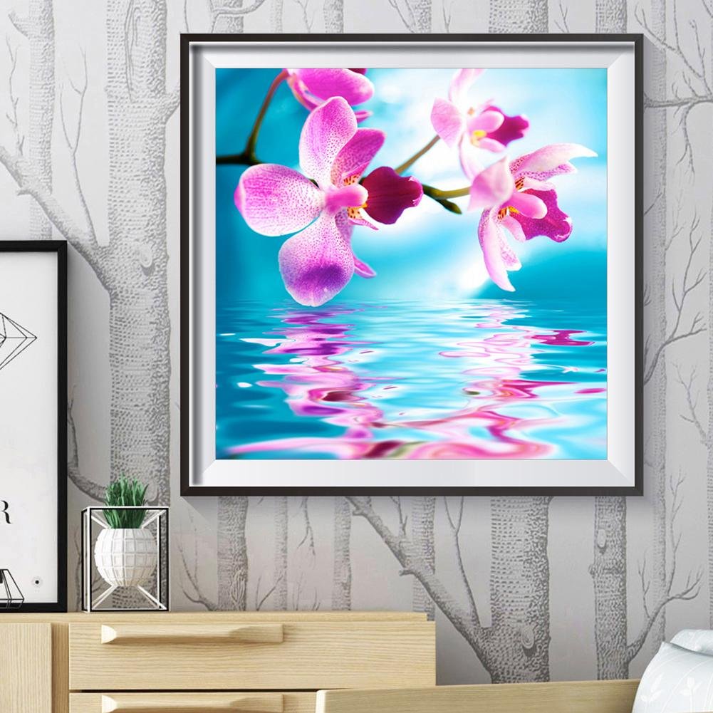 Diamond Painting - Full Round - Flower 5