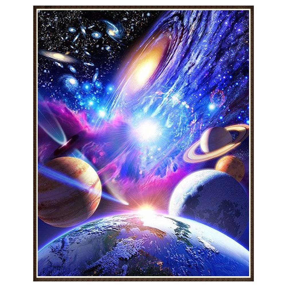 Diamond Painting - Full Round - Space