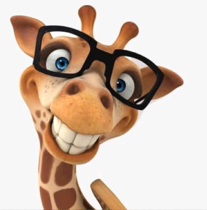 Diamond Painting - Full Round - Cartoon Giraffe