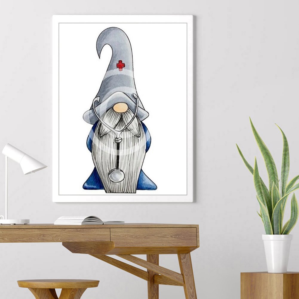 Diamond Painting - Full Round - Doctor Goblin Gnome