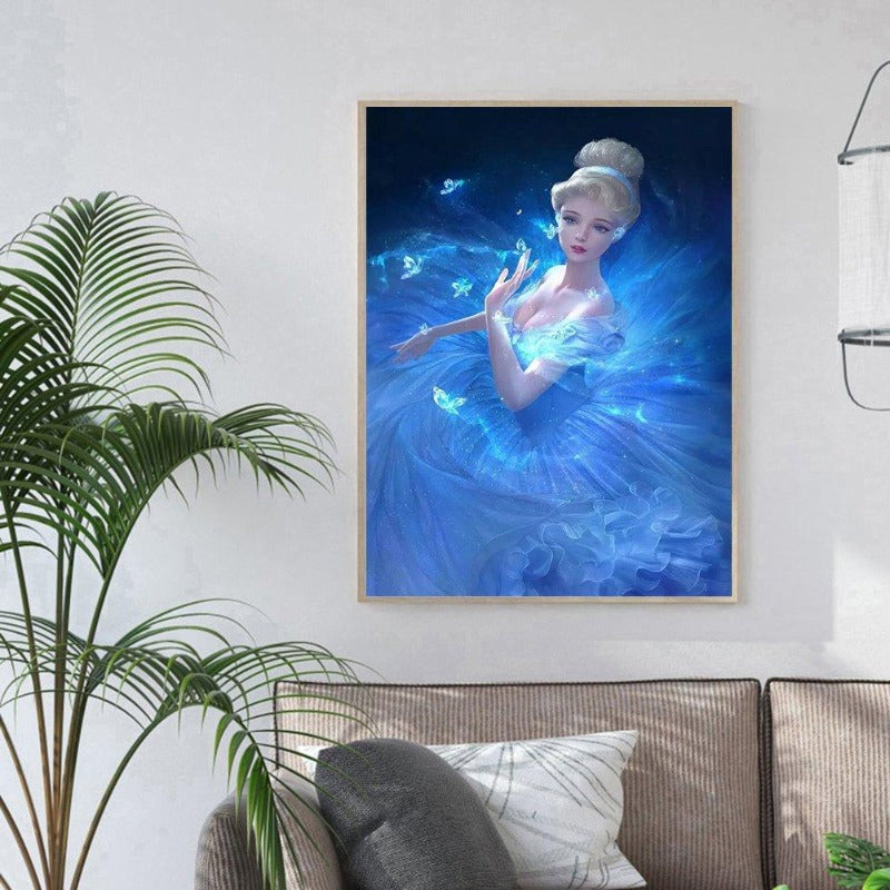 DIY 5D Crystal Rhinestone Diamond Painting Kit Beauty