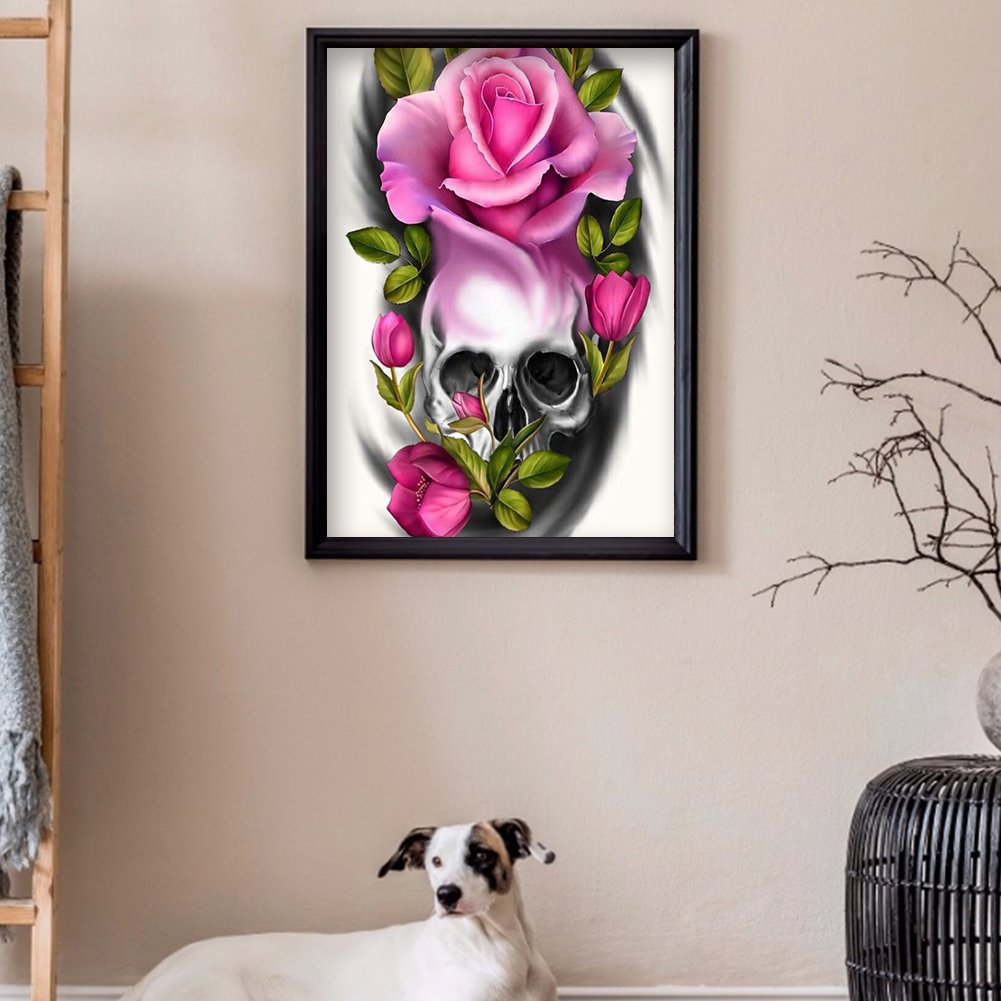 Diamond Painting - Full Round - Skull Head