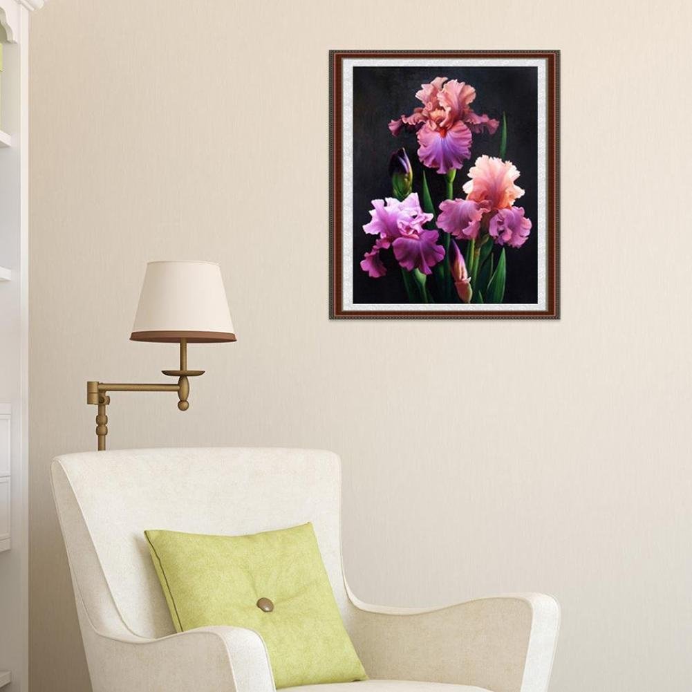 Diamond Painting - Partial Round - Flower A