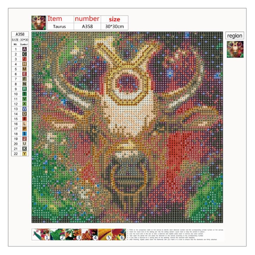 Diamond Painting - Full Round - Taurus