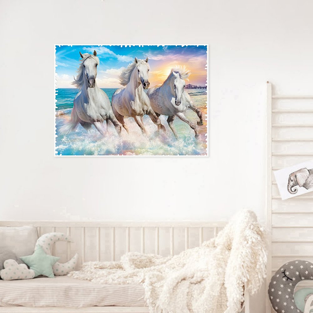 11ct Stamped Cross Stitch - Horse (50*40cm)