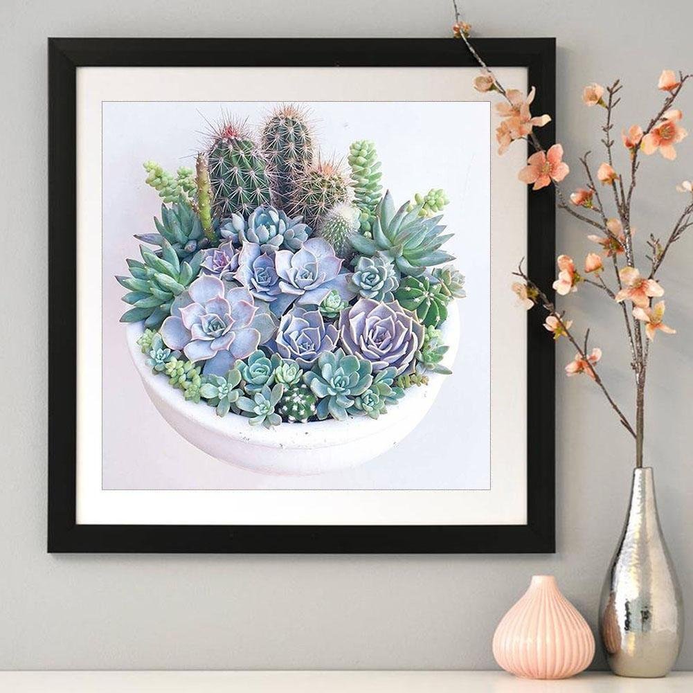 Succulent Plants diamond dotz