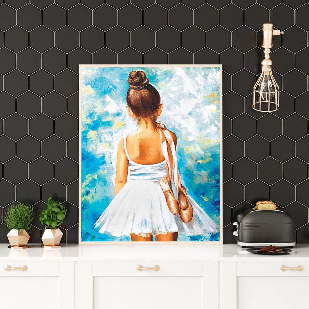Diamond Painting - Full Round - Ballet Girl E