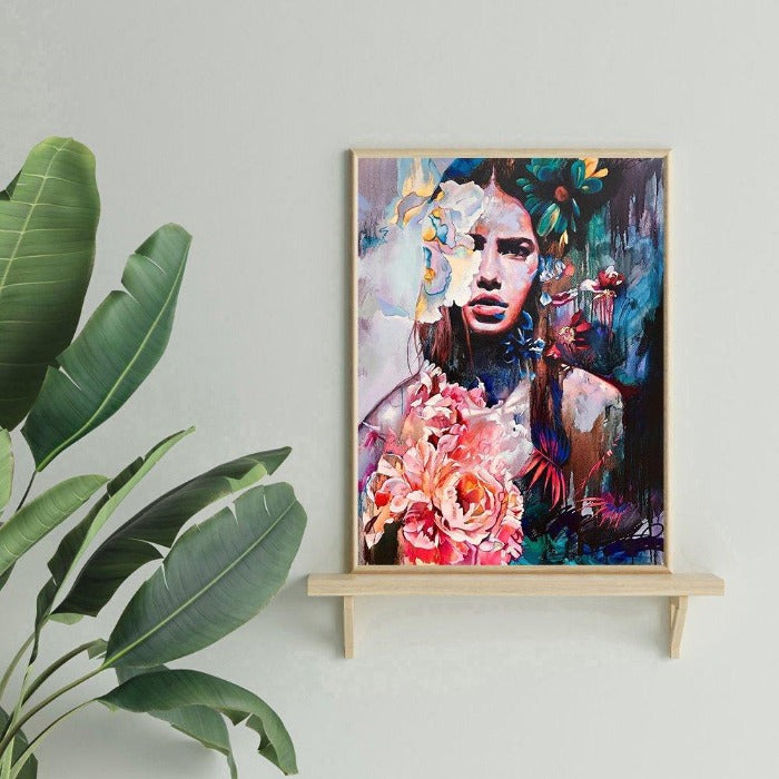 Woman 40x50cm Oil Paint By Numbers Picture DIY Painting