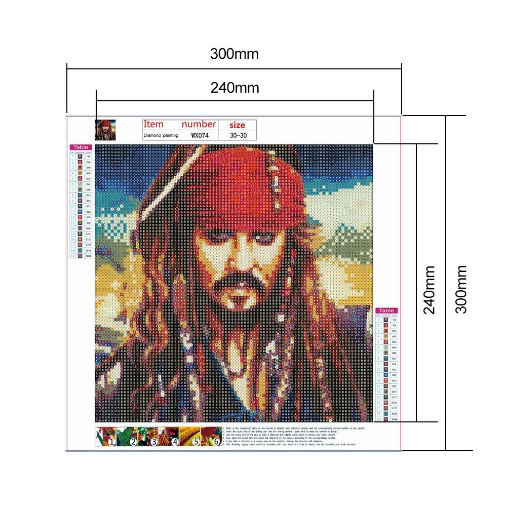 Diamond Painting - Full Round - Pirate