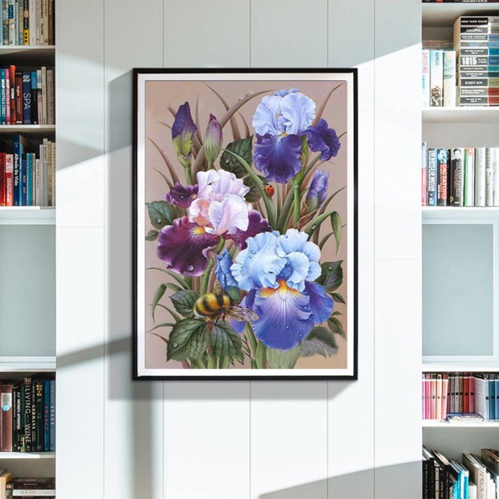Diamond Painting - Full Round - Flowers I