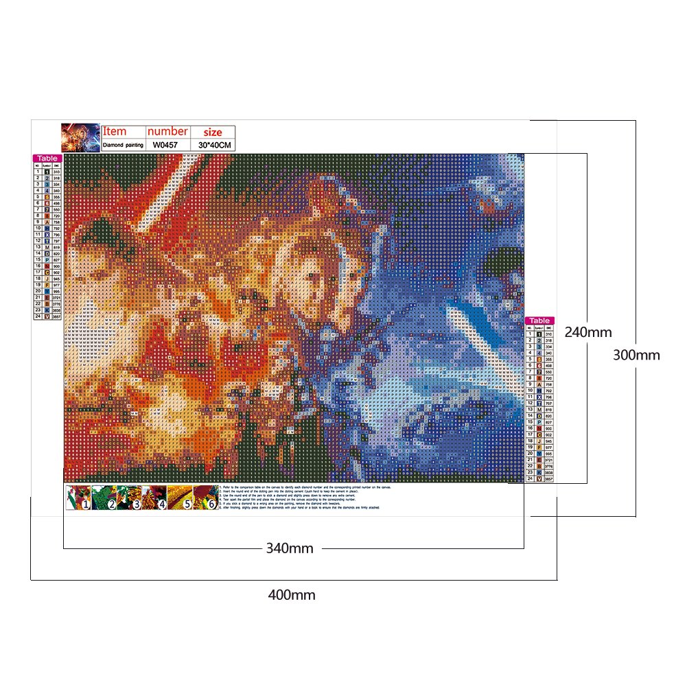 Diamond Painting - Full Round - Star War