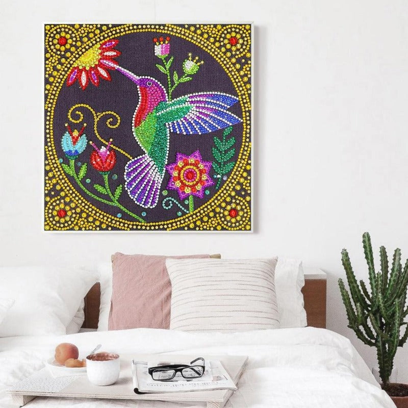 DIY 5D Crystal Rhinestone Diamond Painting Kit Bird