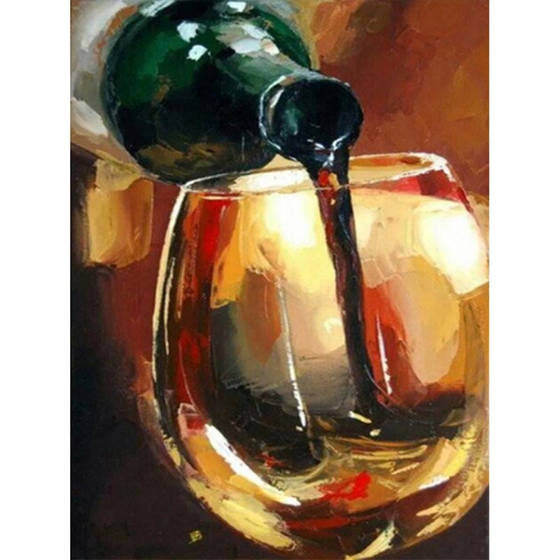Diamond Paintings Art Full Drill Wine