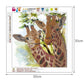 5D DIY Diamond Painting Kit - Partial Round - Wild life Giraffes