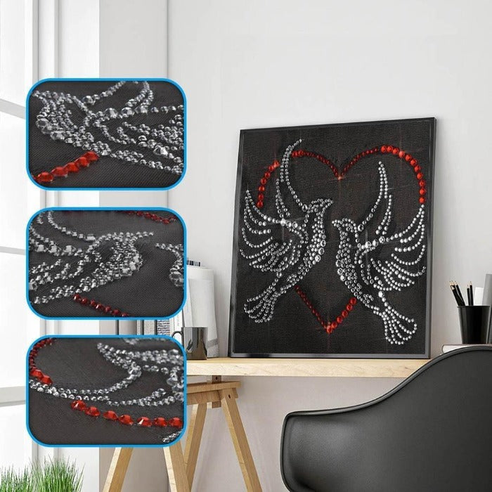diamond dotz accessories Crystal Rhinestone Fluorescent Birds