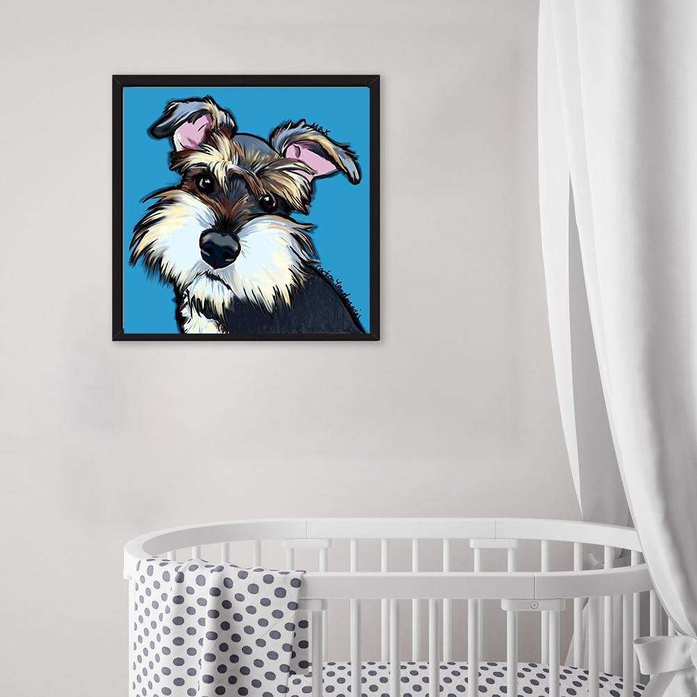 5D DIY Diamond Painting Kit - Full Round - Dog