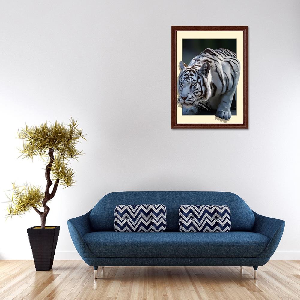 Diamond Painting - Partial Round - Tiger 2