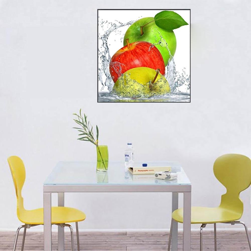 Diamond Painting - Partial Round - Apple