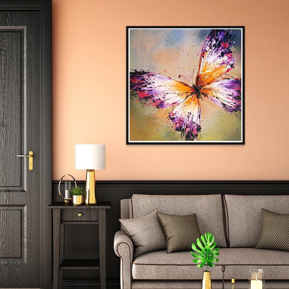 Diamond Painting - Full Round - Butterfly F