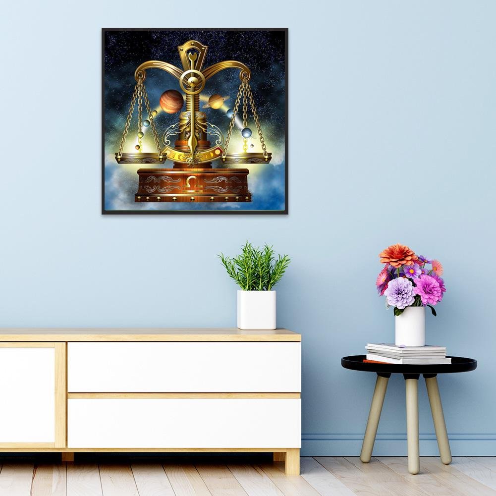 Diamond Painting - Full Round - Libra