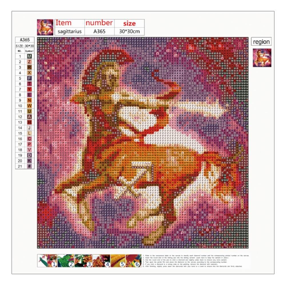 Diamond Painting - Full Round - Sagittarius