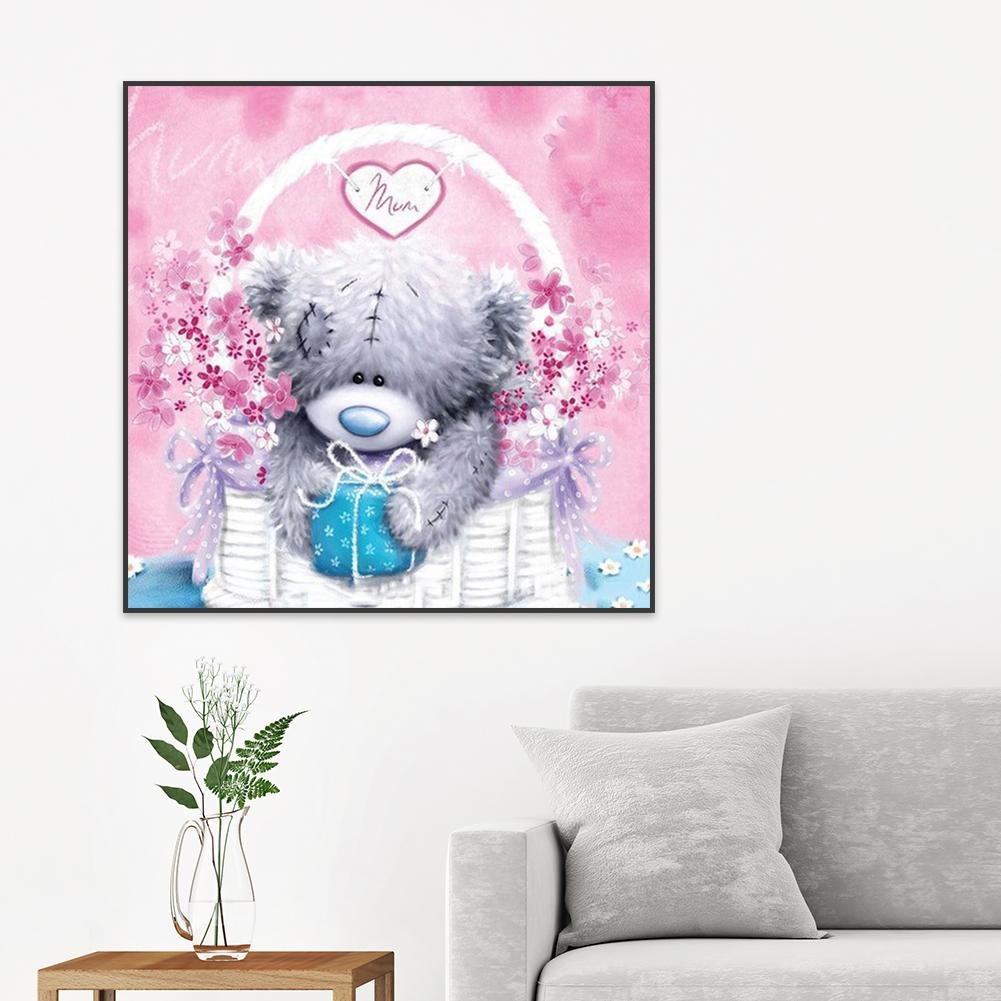 Diamond Painting - Full Round - Teddy Bear B