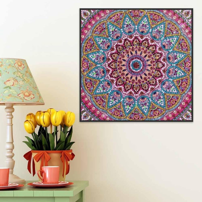 5D DIY Diamond Painting - Crystal Rhinestone - Color Flower【diamondpaintingsart】