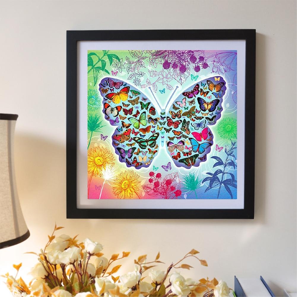 Diamond Painting - Full Round - Butterfly C