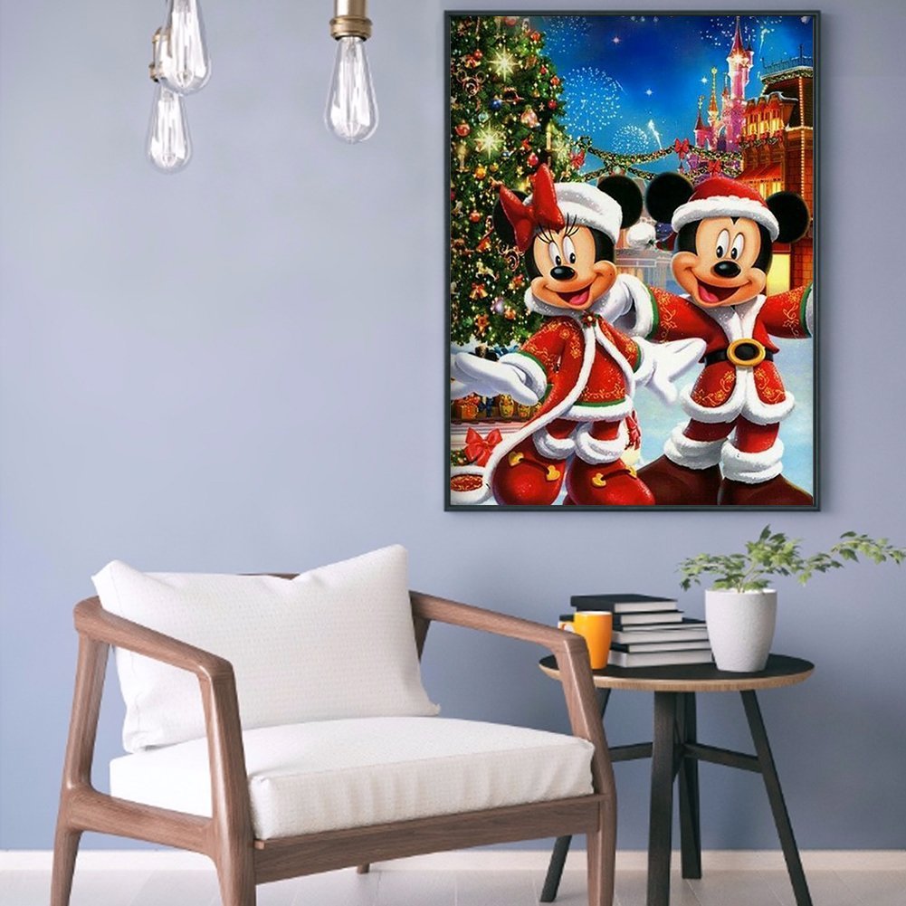 Full Drill Mickey & Minnie Beads Art Craft