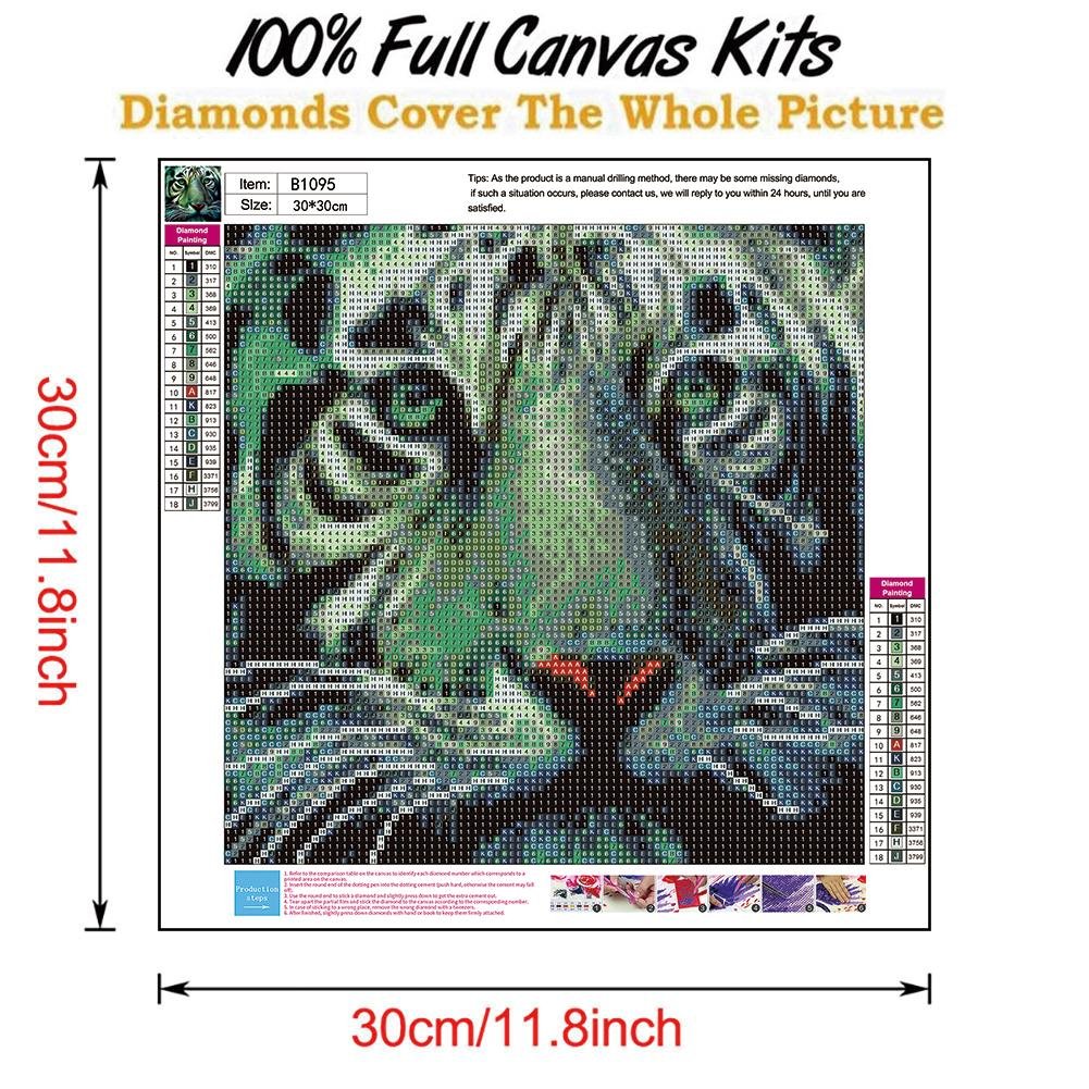 Diamond Painting - Full Round - Tiger A