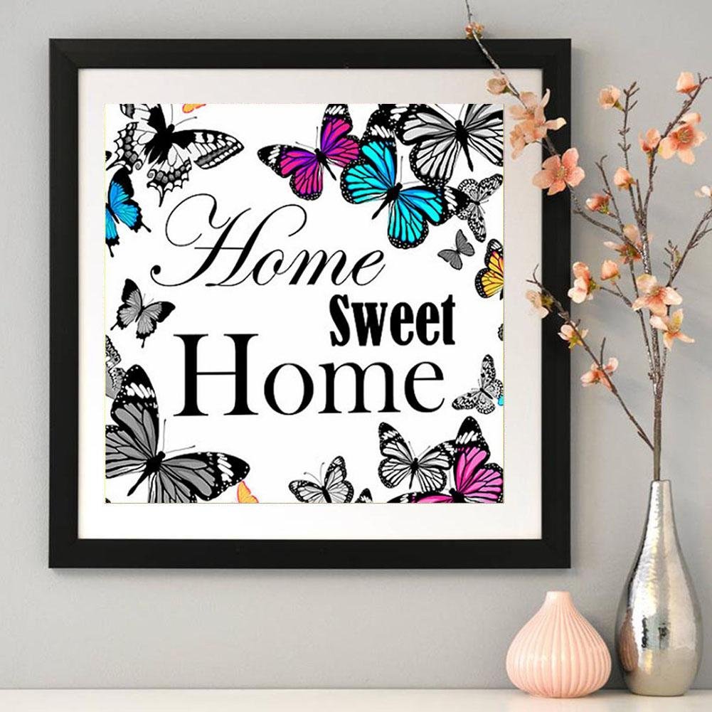 Pintura Diamante - Rodada Completa - Home Sweet Home 2