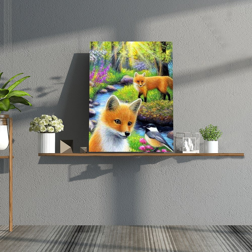 Diamond Painting - Full Round - Fox C