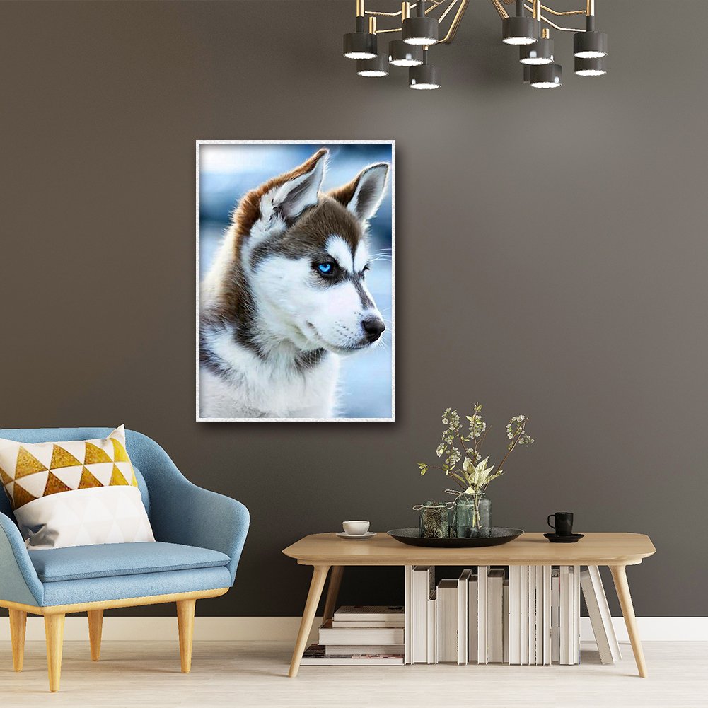 Diamond Painting - Full Round - Dog 19