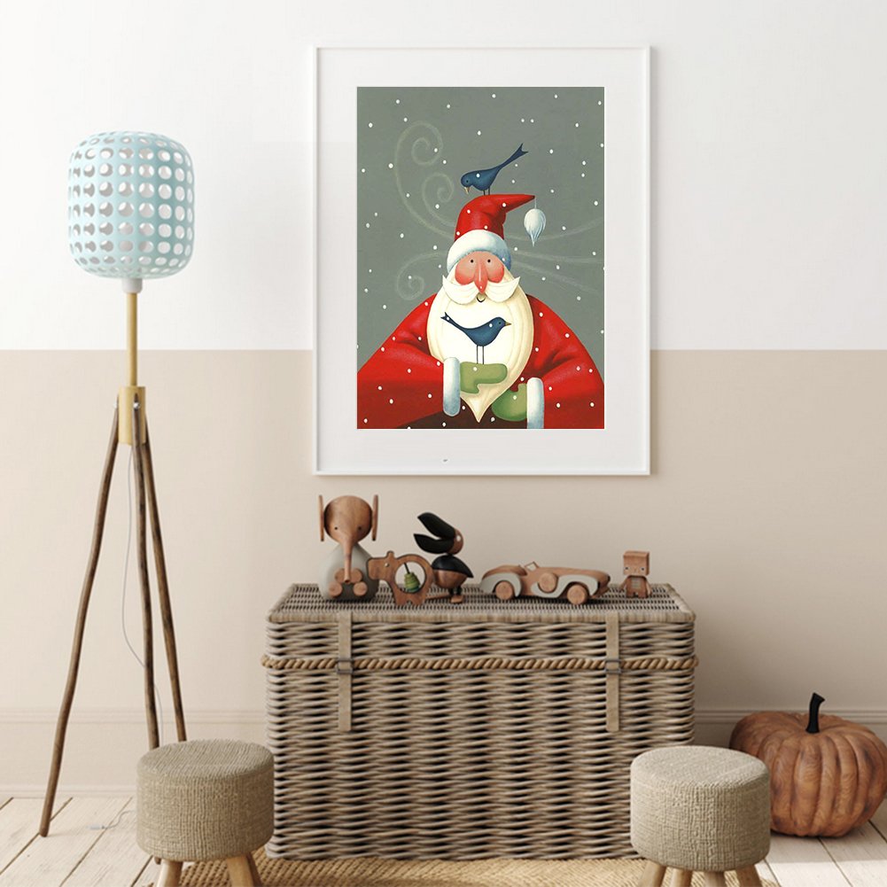 11ct Stamped Cross Stitch - Santa ( 40*50cm)