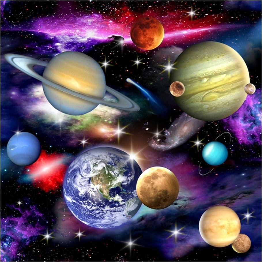 Diamond Painting - Full Round - Magic Universe