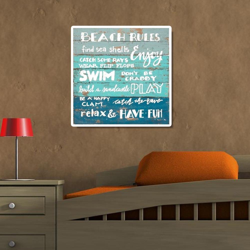 Diamond Painting - Full Round - Beach Rules