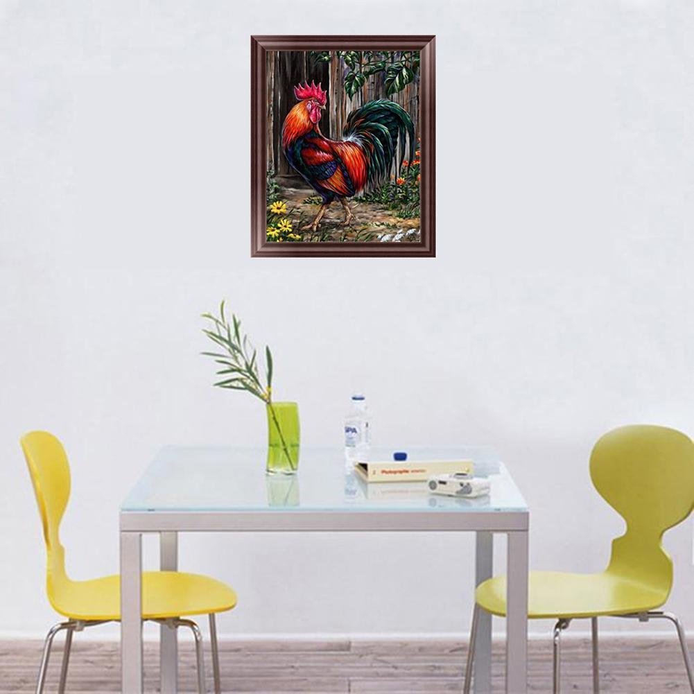 Pintura Diamante - Rodada Parcial - Galo De Bom Humor
