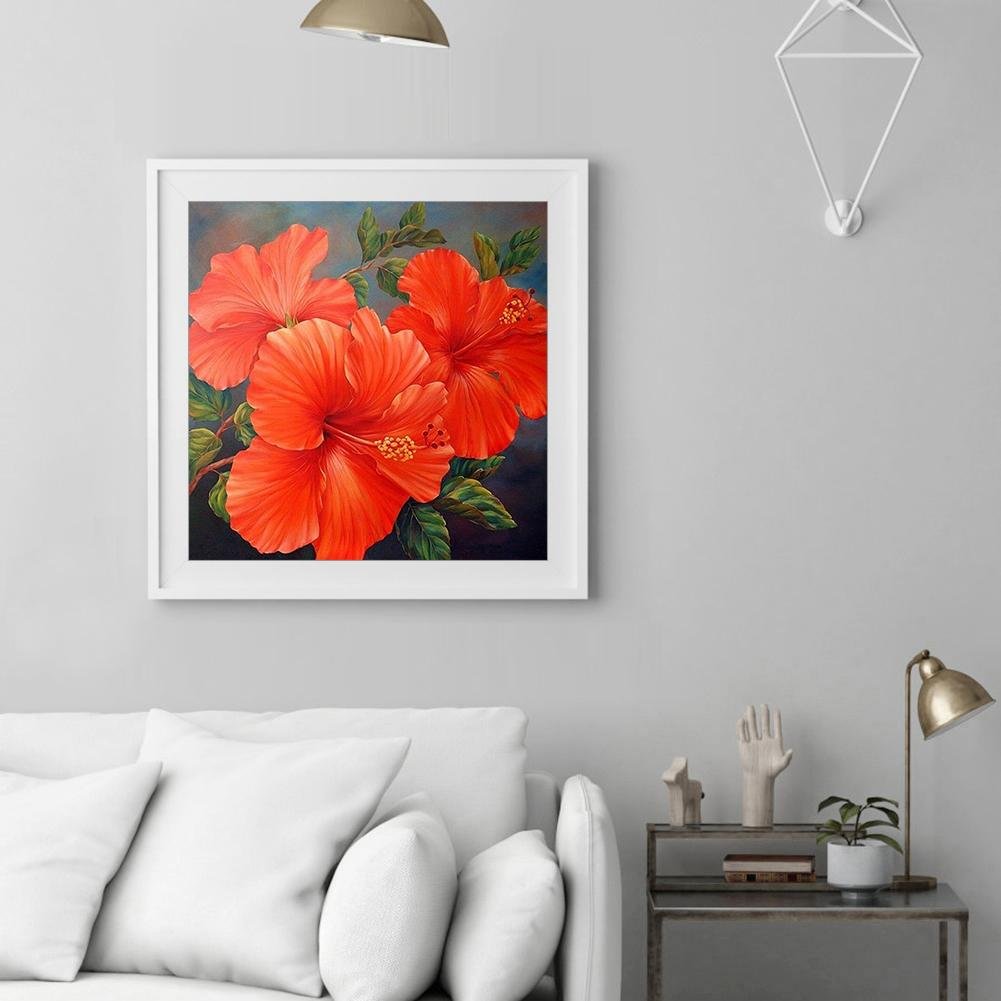 Diamond Painting - Full Round - Flower 1